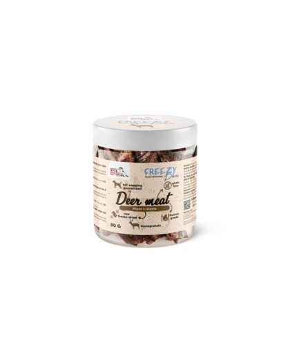 Freezy Pure Liofilizowane Mięso Jelenia 80g
