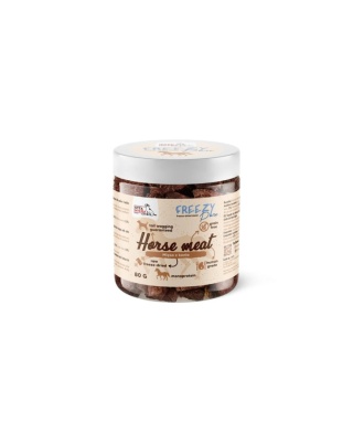 Freezy Pure Liofilizowane Mięso Końskie 80g