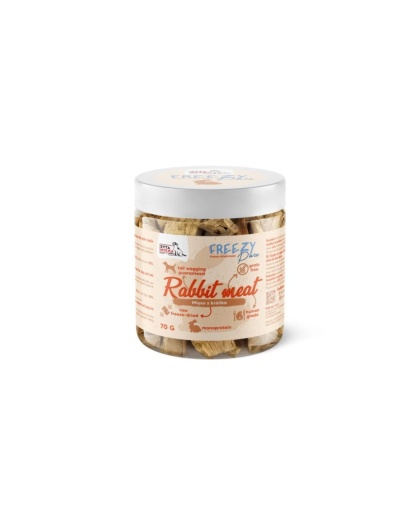 Liofilizowane Mięso Królika Freezy Pure 70g